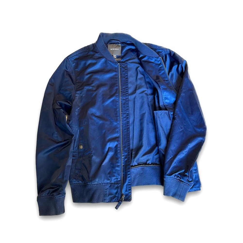 Navy Bonobos Boulevard Bomber